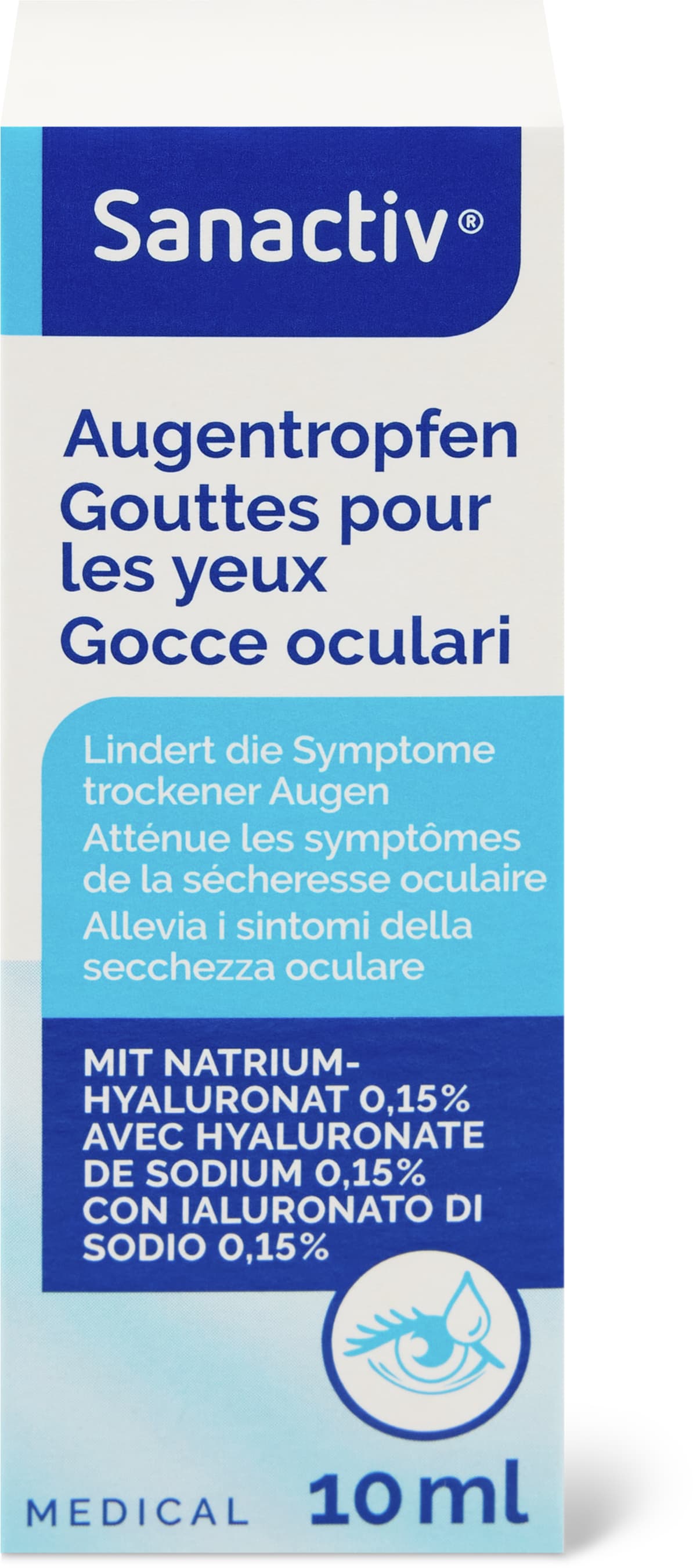 Gouttes oculaires